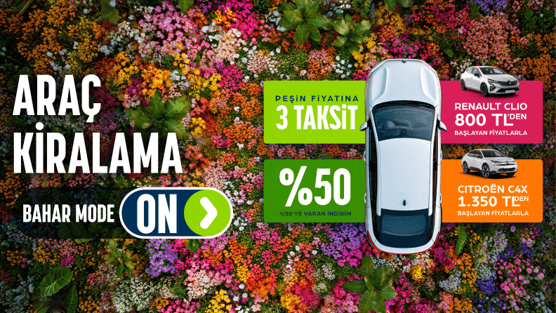 %50'ye Varan Bahar Fırsatları!